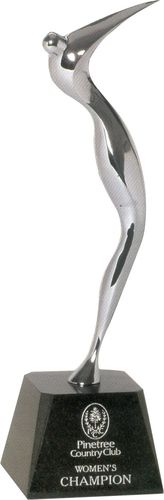 trofeo de golf mujer