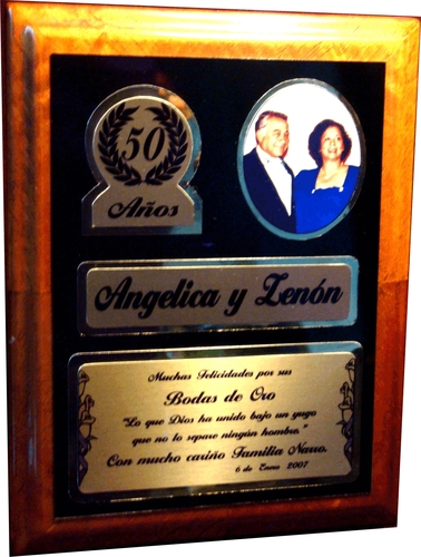 placa con foto impresa 2